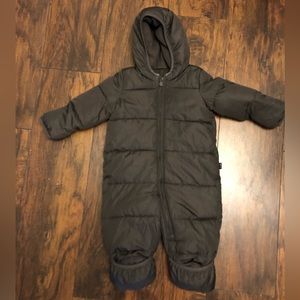 Baby 6-12 month cold control max snowsuit.